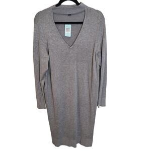 Torrid Dress Sweater Dress Knit Dress Cut Out Dress Knee Length Dress 2X NEW